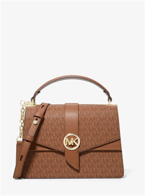 Michael Kors Greenwich Medium Logo Satchel in .